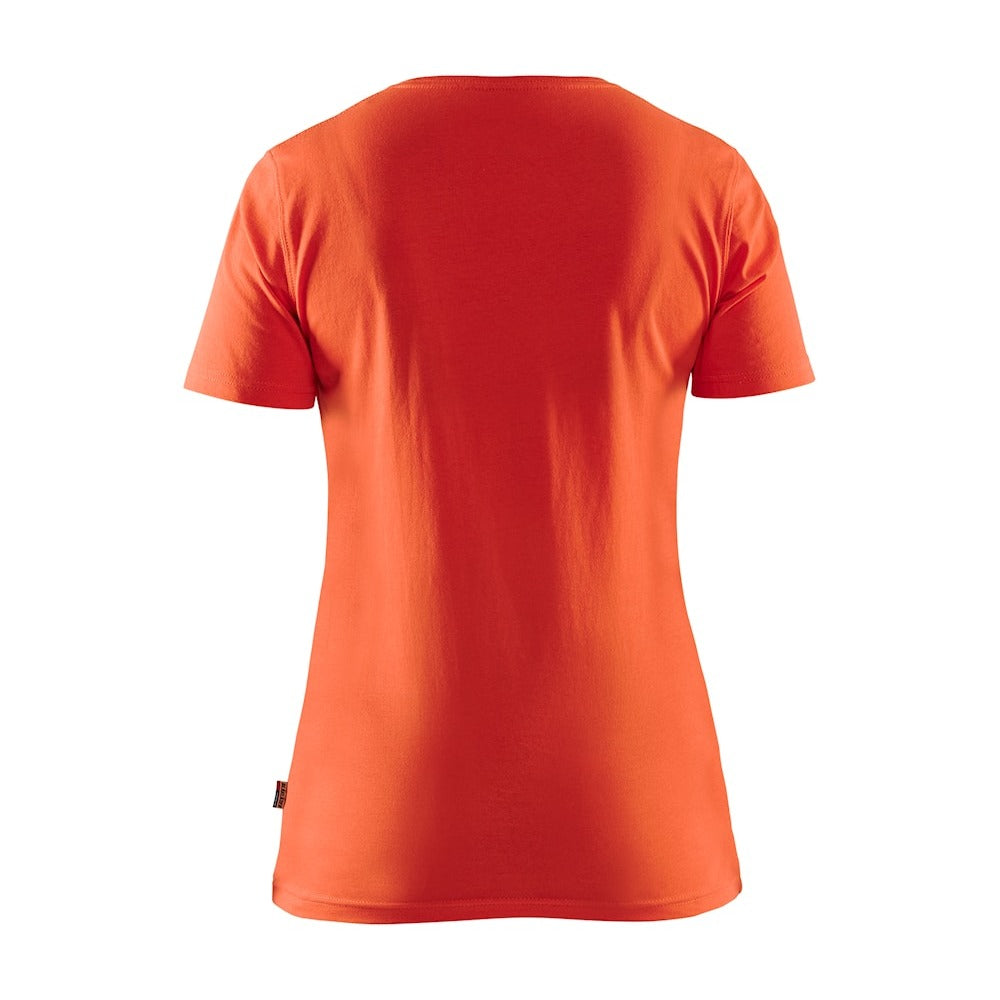 Blaklader Women's T-Shirt 3D 3431 #colour_orange-red
