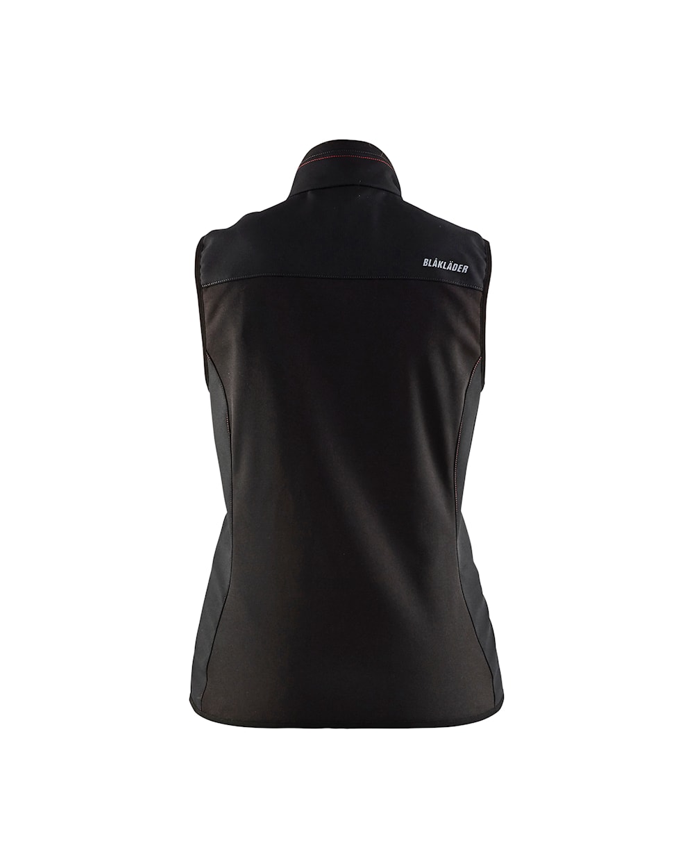 Blaklader Women's Softshell Vest 3851 #colour_black-red