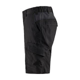 Blaklader Industry Shorts Stretch 1446 #colour_black-dark-grey
