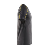 Blaklader Underwear T-Shirt Xlight, 100% Merino 4798 #colour_dark-grey-yellow
