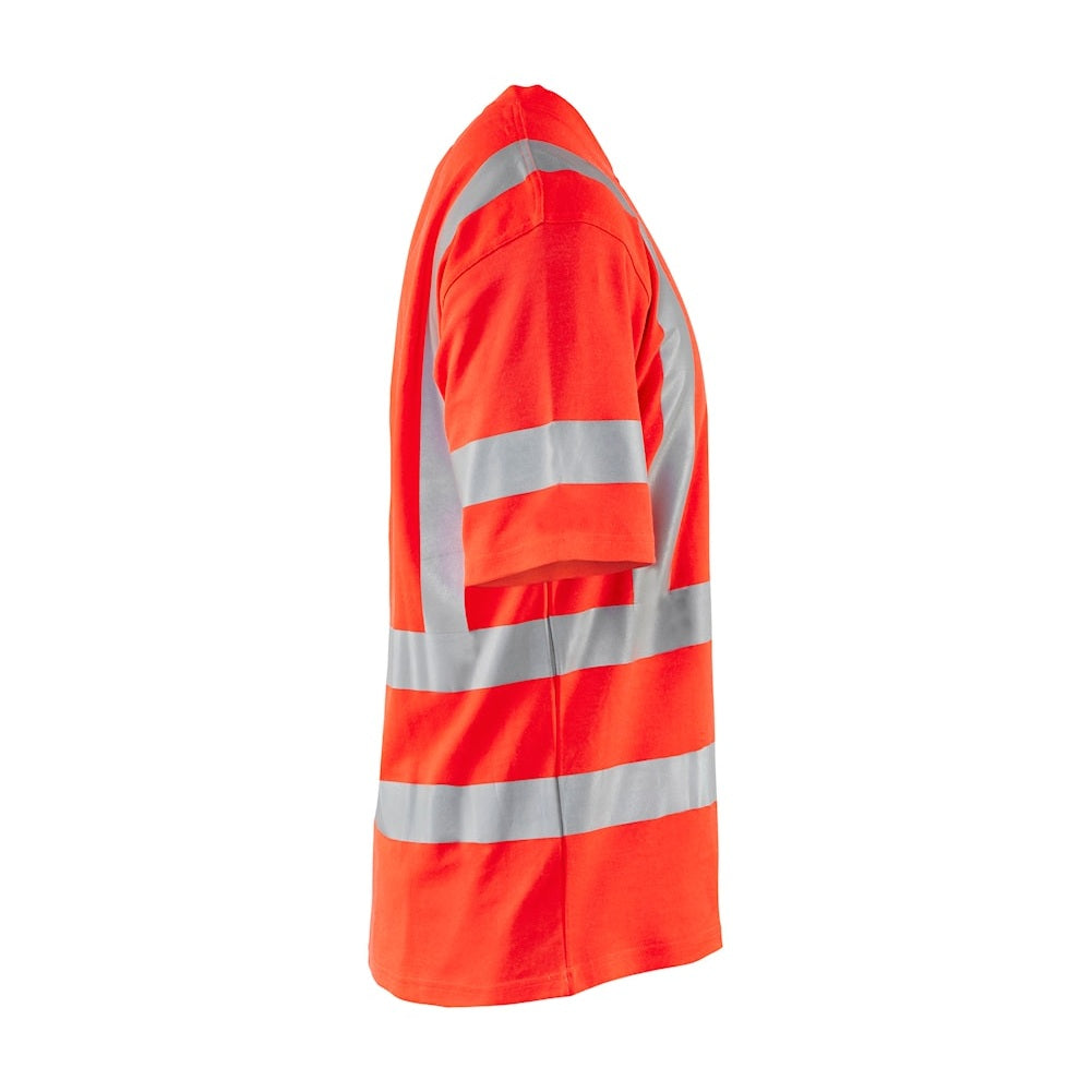 Blaklader Uv T-Shirt Hi-Vis 3380 #colour_red-hi-vis