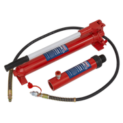 Sealey SuperSnap® Push Ram with Pump & Hose Assembly - 10 Tonne