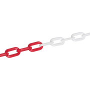 Fixman Plastic Chain - 6mm x 5m Red/White