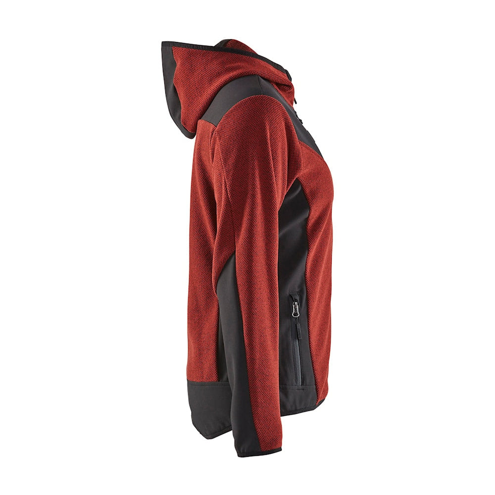 Blaklader Knitted Women's Jacket 5941 #colour_burned-red-black