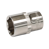 Silverline Socket 1/2" Drive 6pt Metric