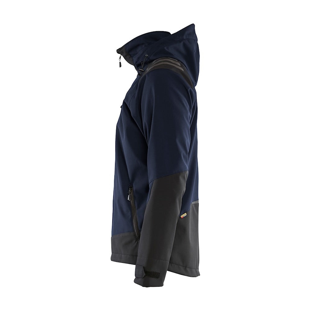 Blaklader Softshell Jacket 4749 #colour_dark-navy-black