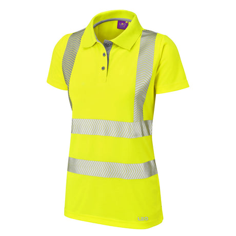 Leo Workwear PIPPACOTT Leo EcoViz Performance+ Womens Polo Shirt