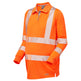 Leo Workwear YARNACOTT Leo EcoViz Performance+ Maternity Sleeved Polo Shirt