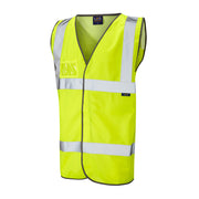 Leo Workwear VELATOR Leo EcoViz Mesh Back Waistcoat