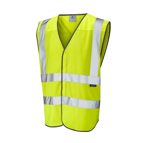 Leo Workwear ARLINGTON Leo EcoViz Mesh Waistcoat