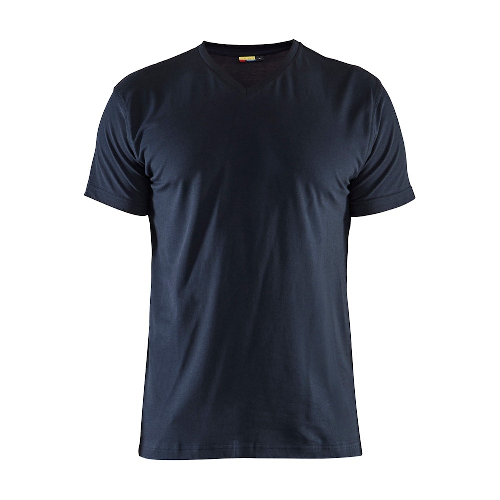 Blaklader T-Shirt, V-Neck 3360 #colour_dark-navy-blue
