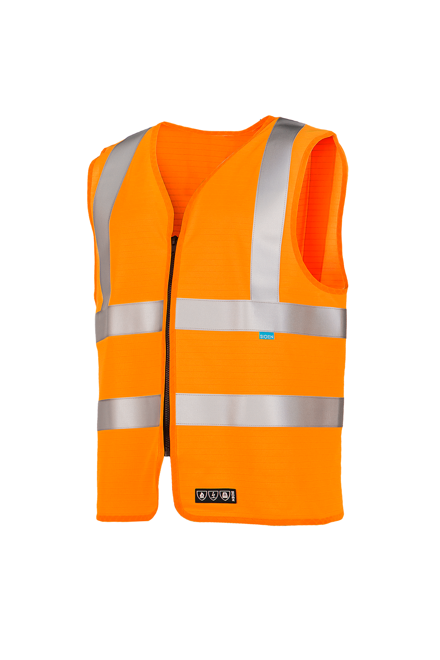 Sioen Bertrix Flame Retardant And Anti-Static Hi-Vis Waistcoat