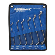 Silverline Deep Offset Ring Spanners Set 6Pce