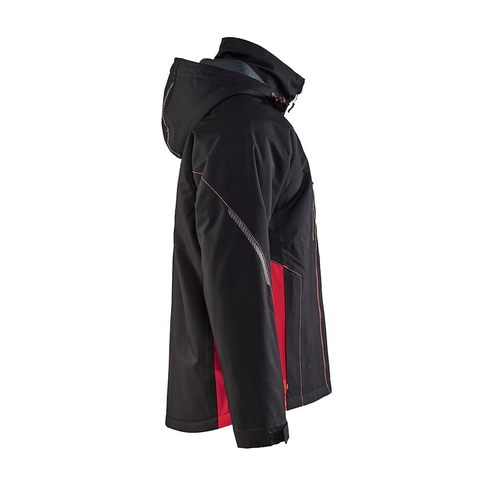Blaklader Lightweight Lined Functional Jacket 4890 #colour_black-red