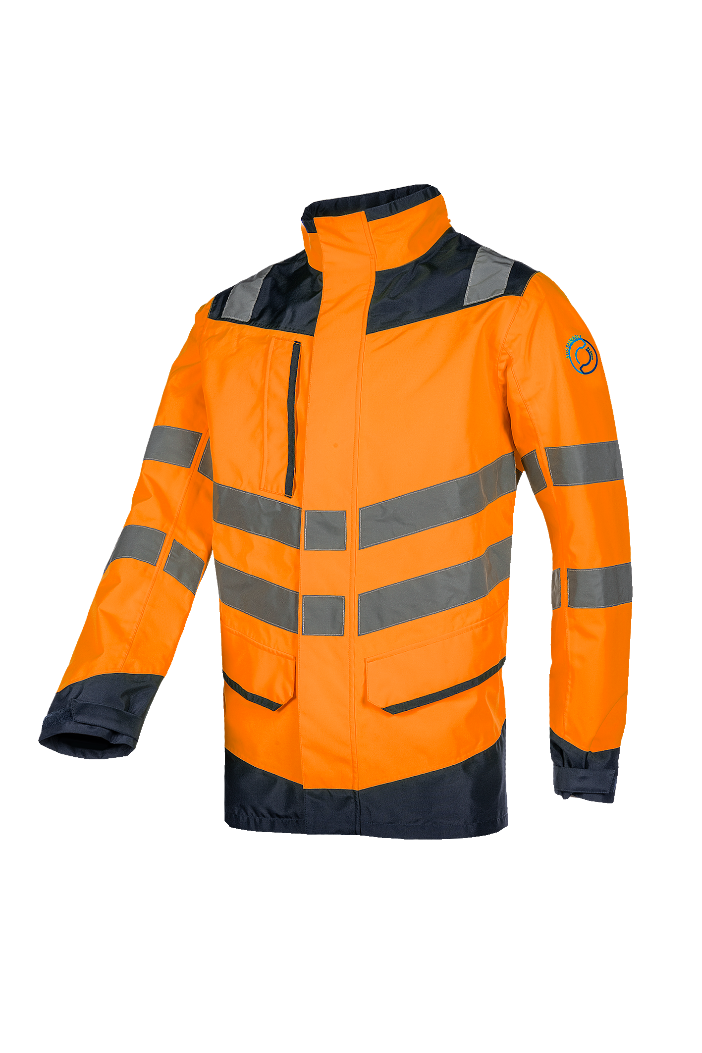 Sioen Birkum Hi-Vis Eco Rain Jacket