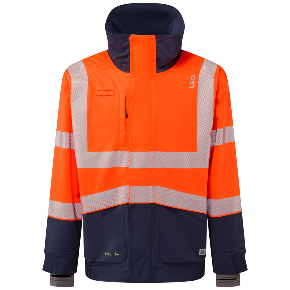 DARTMOOR Leo EcoViz 15K Performance+ Breathable Bomber Jacket Hi Vis Waterproof Rail RIS-3279 Workwear