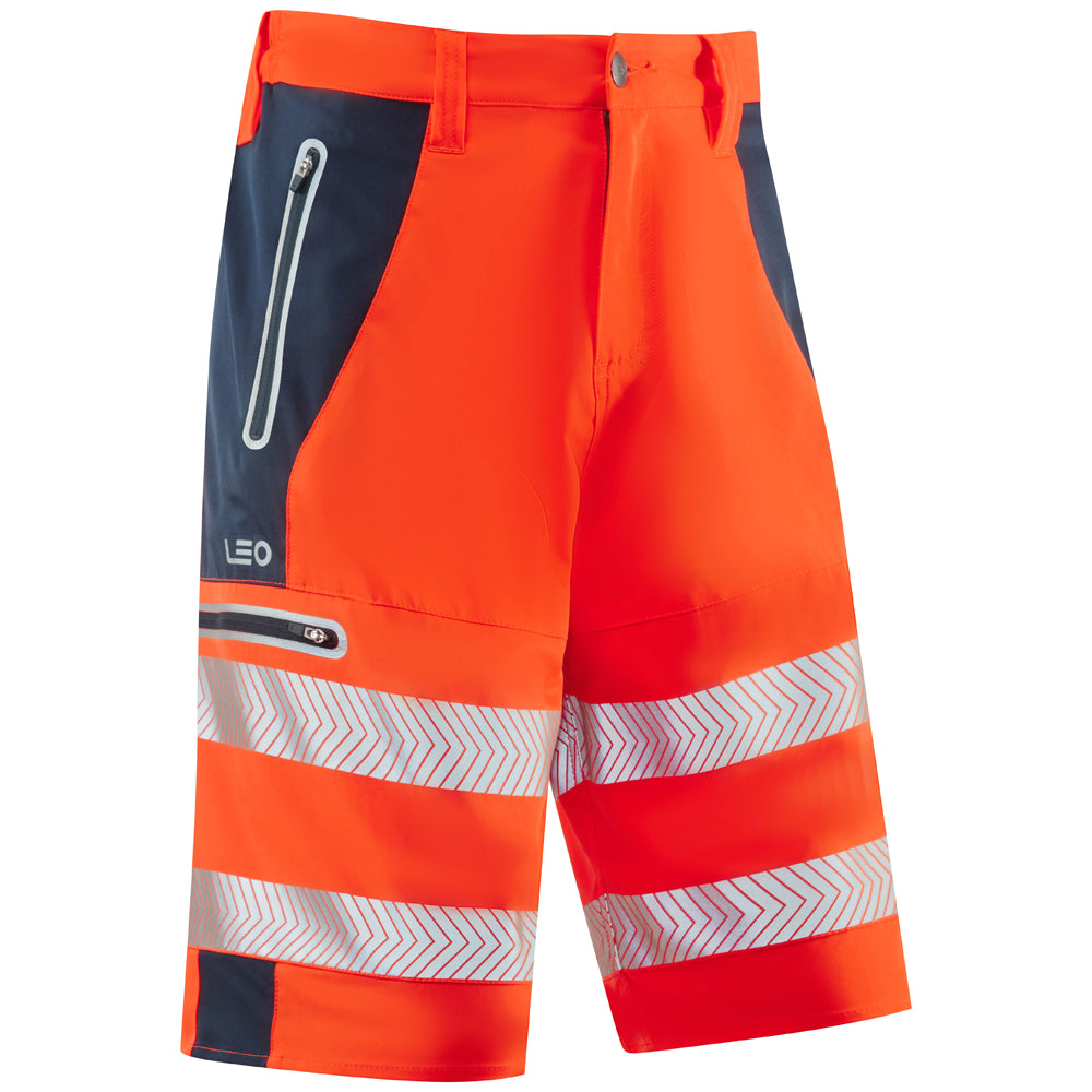 Leo Workwear KINGSLEY Leo EcoViz Performance+ Shorts