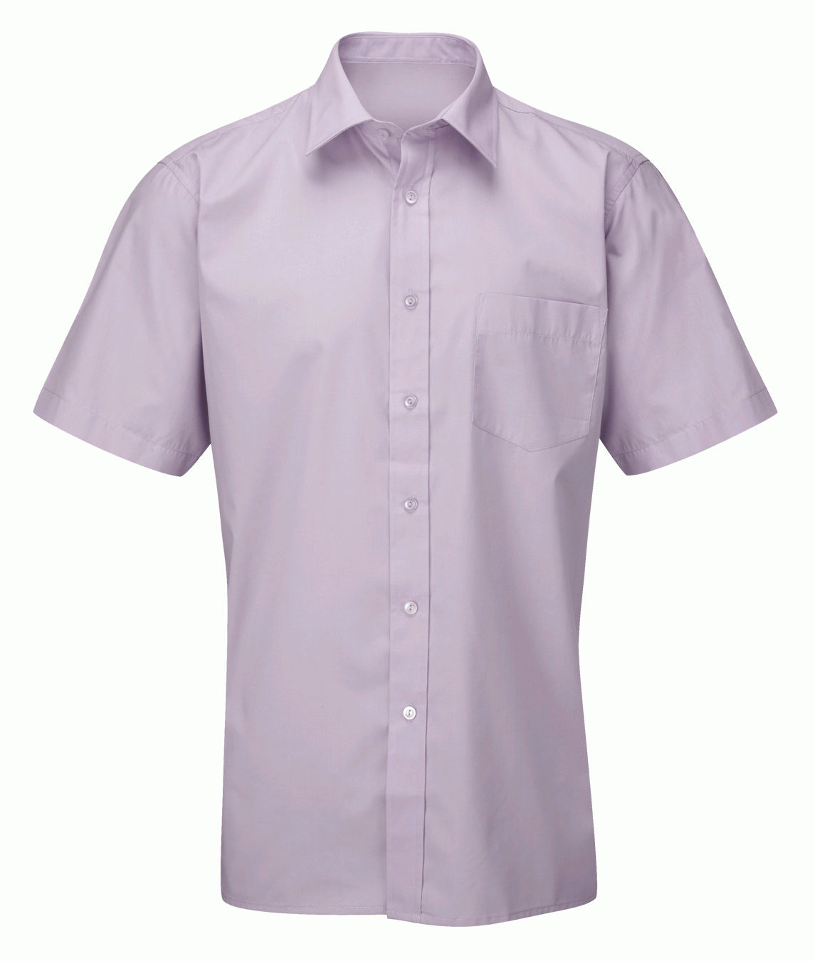 Orbit International Men'S Deluxe: Short Sleeve Shirt - Lilac