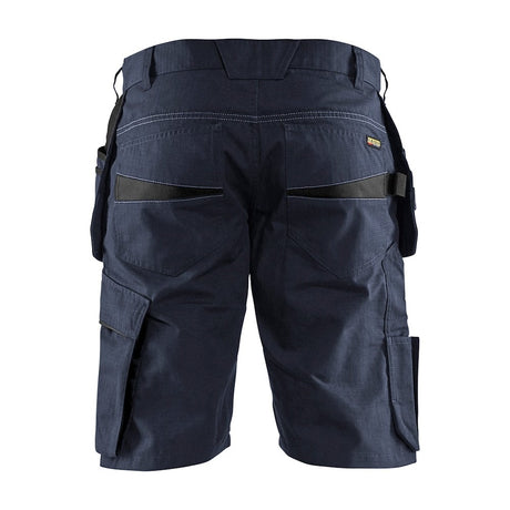 Blaklader Service Shorts with Nailpockets 1494 #colour_dark-navy-black
