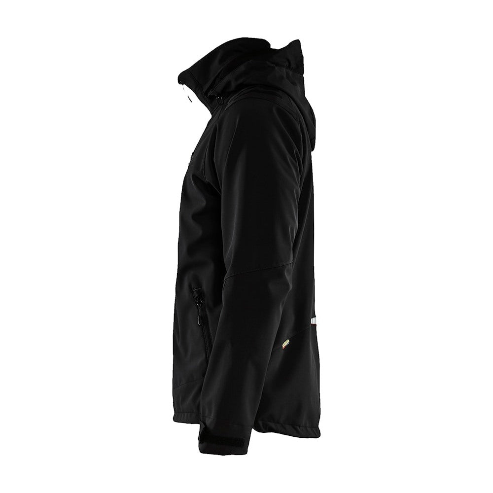 Blaklader Softshell Jacket 4749 #colour_black-red