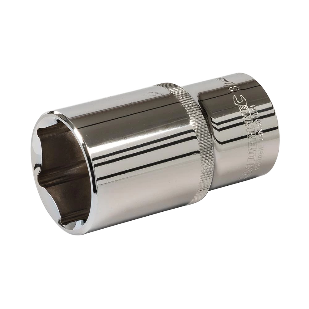 Silverline Deep Socket 1/2" Drive 6Pt Metric