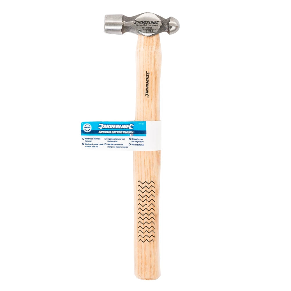 Silverline Ball Pein Hammer Ash 8oz (227g)