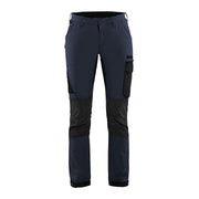 Blaklader Ladies 4-Way Stretch Service Trousers 7122 #colour_dark-navy-black