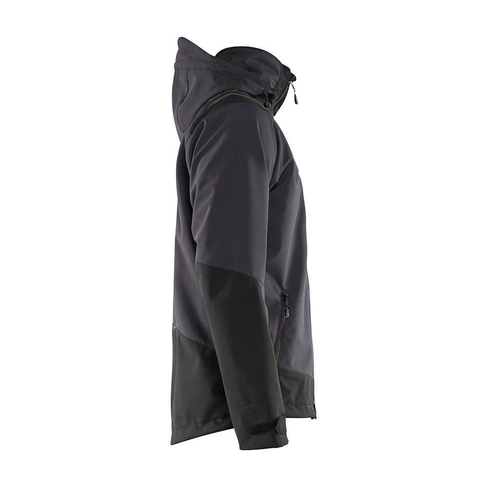Blaklader Softshell Jacket 4749 #colour_dark-grey-black