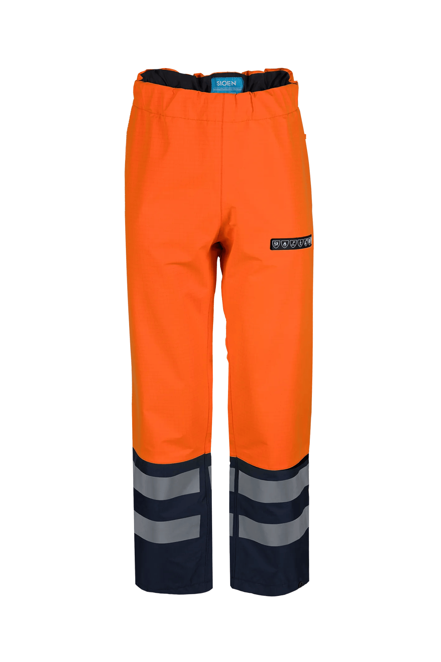 Sioen Hovi Hi-Vis Rain Trousers With Arc Protection