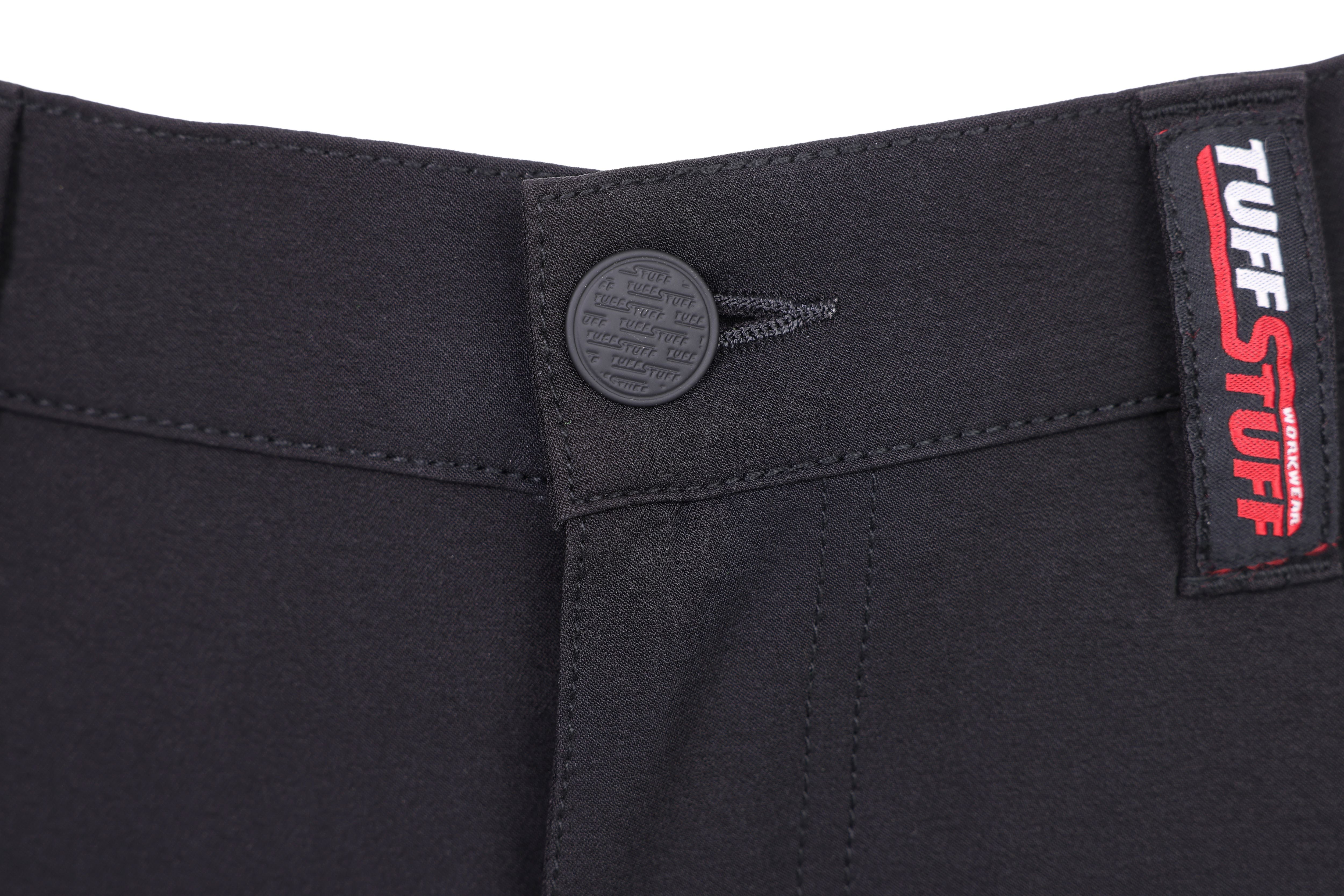 TuffStuff Evo Flex Stretch Work Trousers – Slim Fit, Cordura Knee Pad Pockets, 4-Way Stretch
