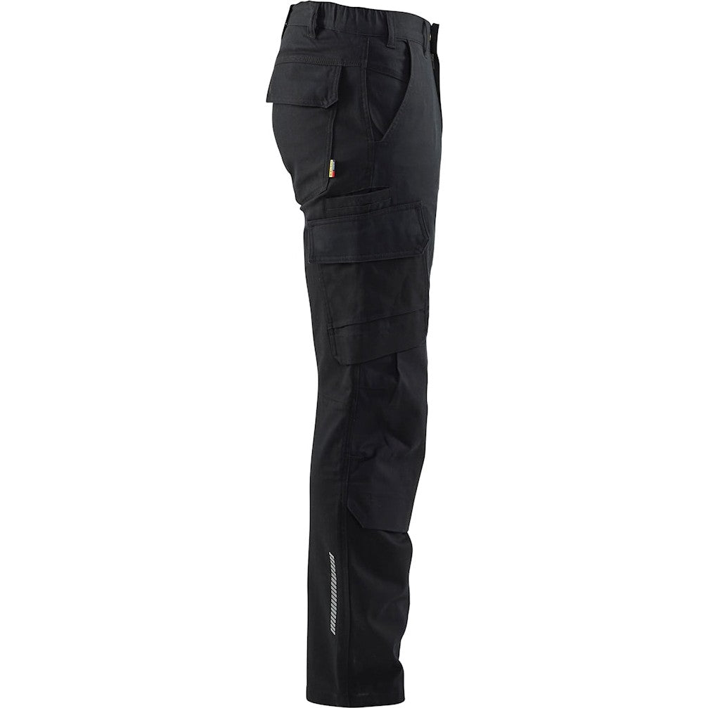 Blaklader Industry Trousers Stretch 1466 #colour_black