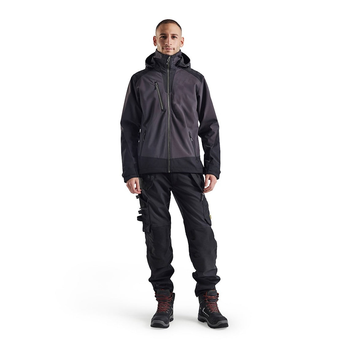 Blaklader Softshell Jacket 4749 #colour_dark-grey-black