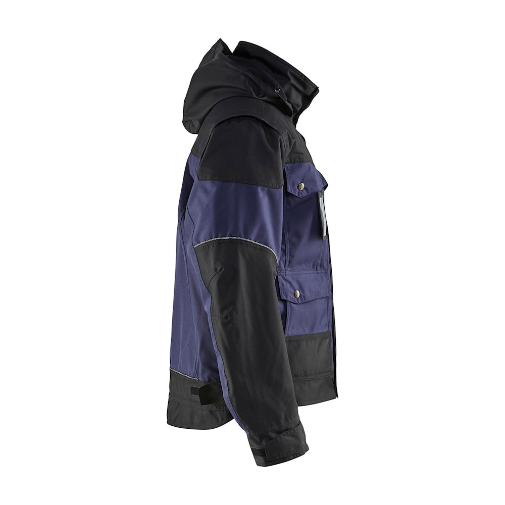 Blaklader Winter Jacket 4886 #colour_navy-blue-black