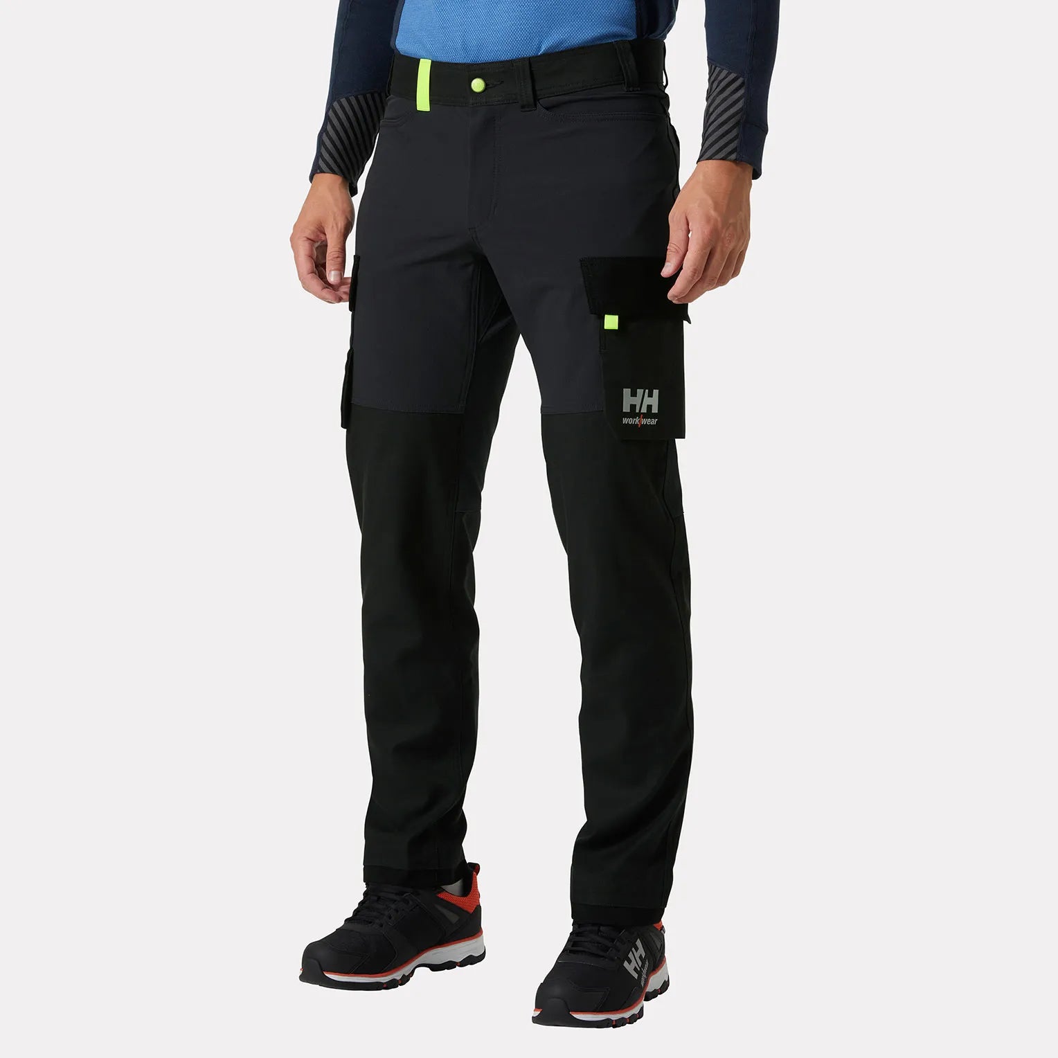 Helly Hansen Workwear Oxford 4X Cargo Pant - Ebony/Black