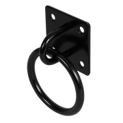 Fixman Chain Plate Black - Ring 50mm x 50mm