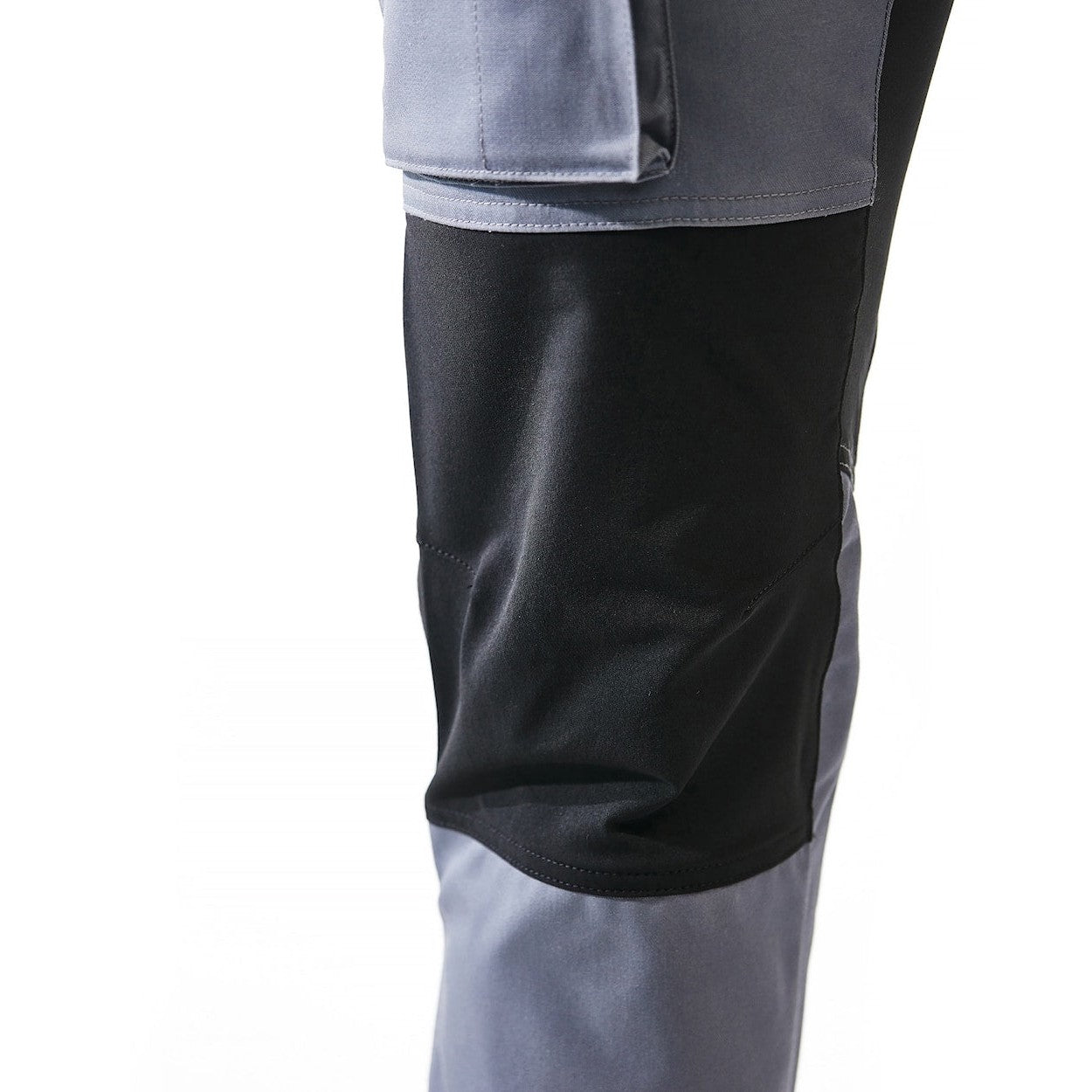 Blaklader Service Trousers with Stretch 14591845 #colour_grey-black