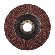Silverline Aluminium Oxide Flap Disc - 115mm 60 Grit