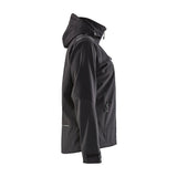 Blaklader Women's Softshell Jacket 4719 #colour_black-hi-vis-yellow