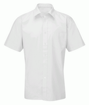 Orbit International Men'S Deluxe: Short Sleeve Shirt - White
