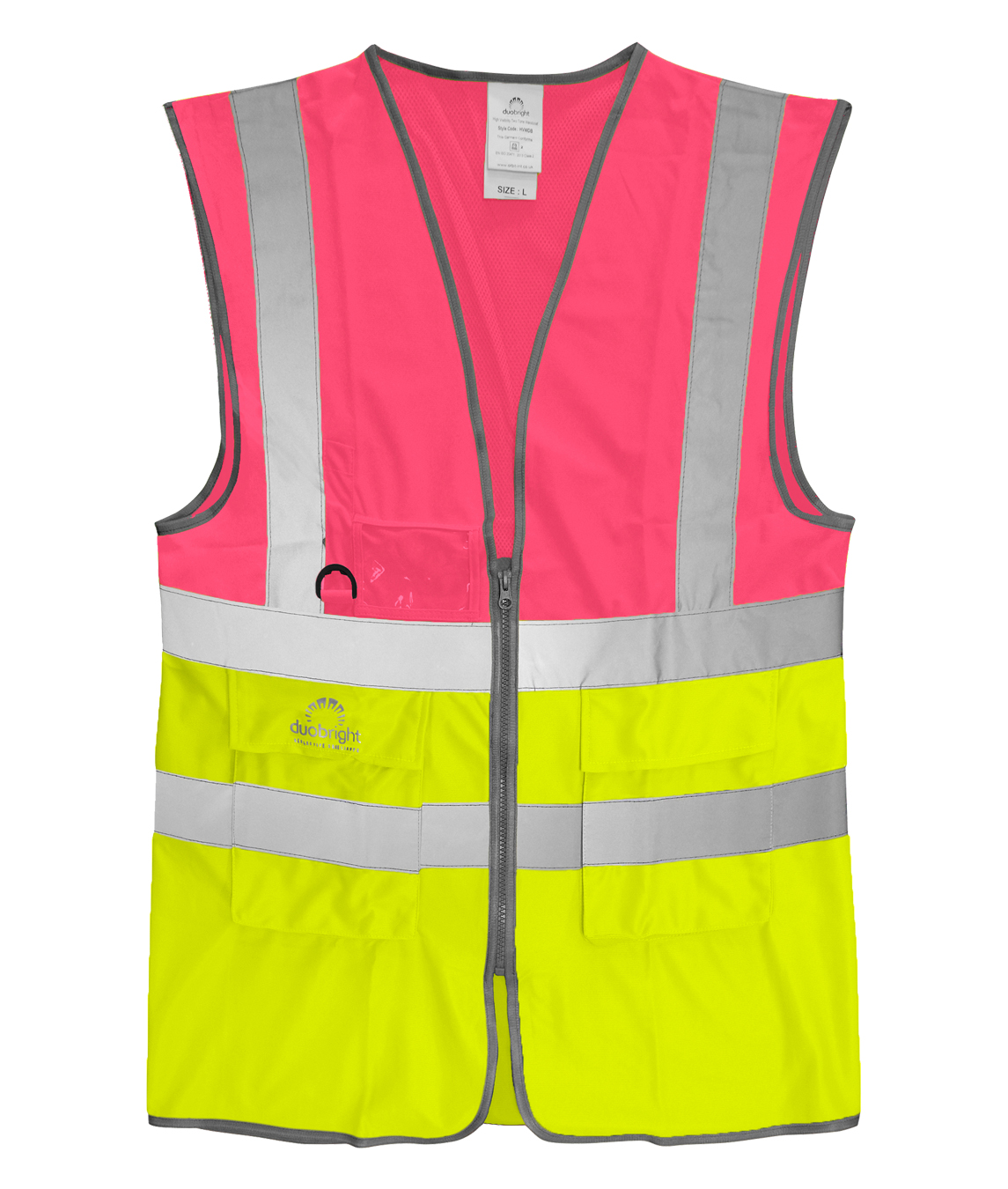 Orbit International Dhow: Hi-Vis Two Tone Waistcoat