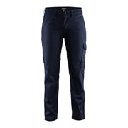 Blaklader Women's Industry Trousers 7104 #colour_navy-blue-cornflower-blue
