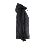 Blaklader Women's Hybrid Sweater 3464 #colour_black-dark-grey