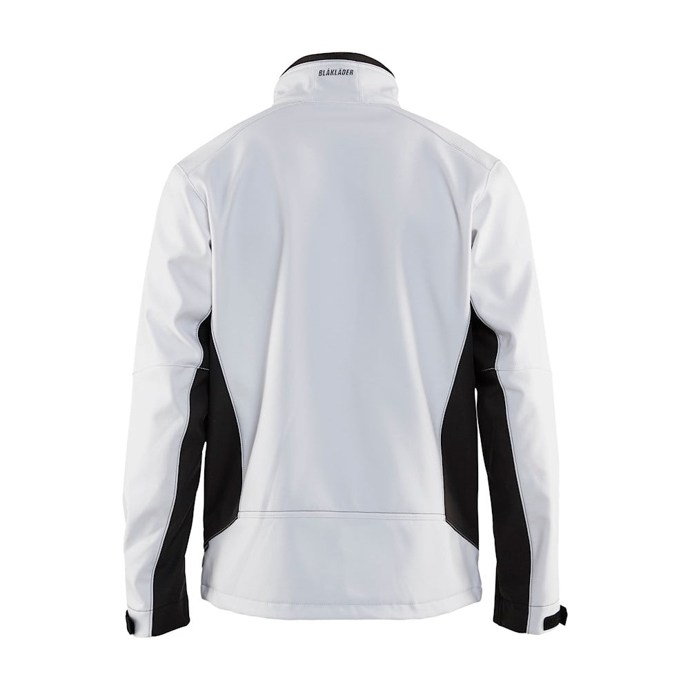 Blaklader Softshell Jacket 4950 #colour_white-dark-grey