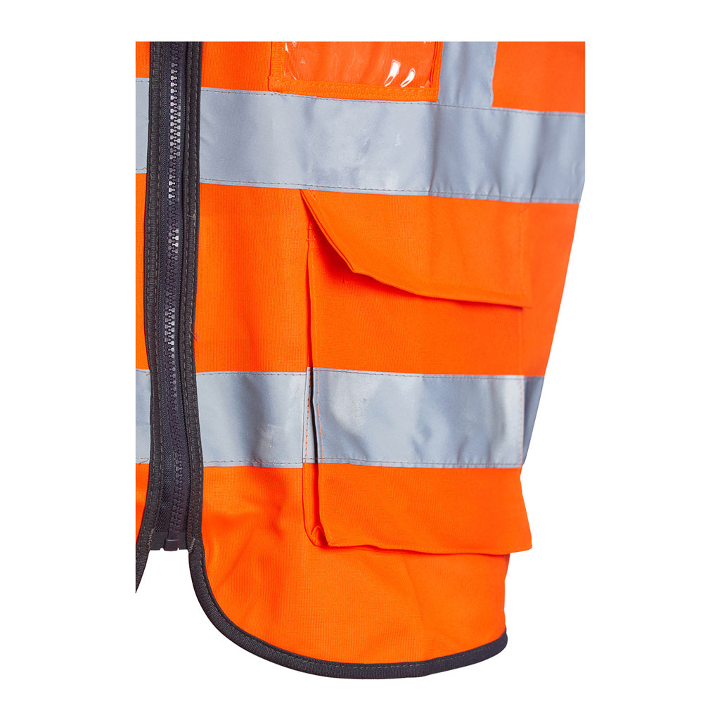 Blackrock Hi-Vis Premium Sleeveless Vest/Waistcoat