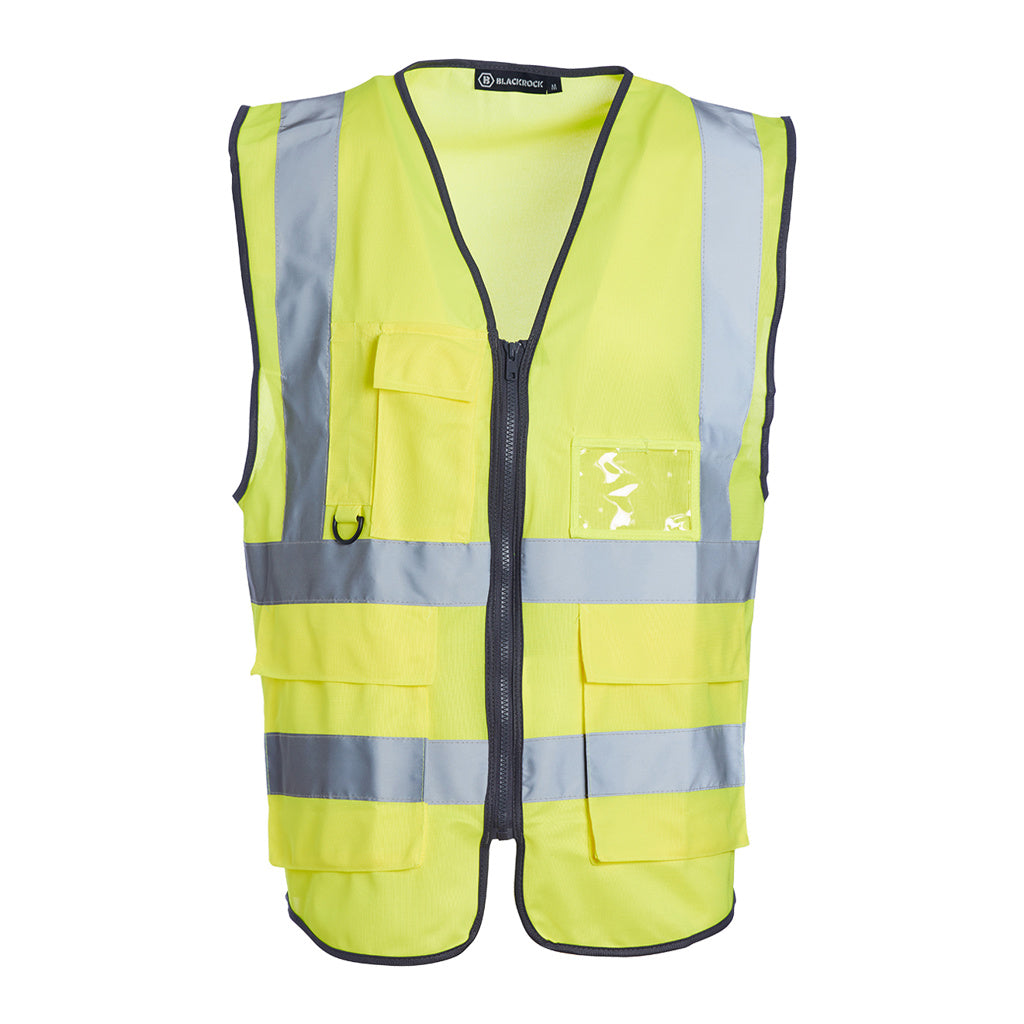 Blackrock Hi-Vis Premium Sleeveless Vest/Waistcoat