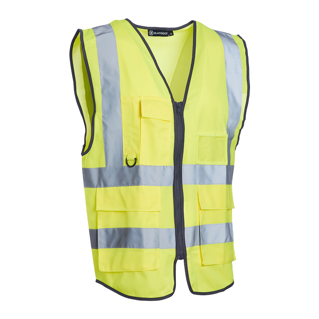 Blackrock Hi-Vis Premium Sleeveless Vest/Waistcoat