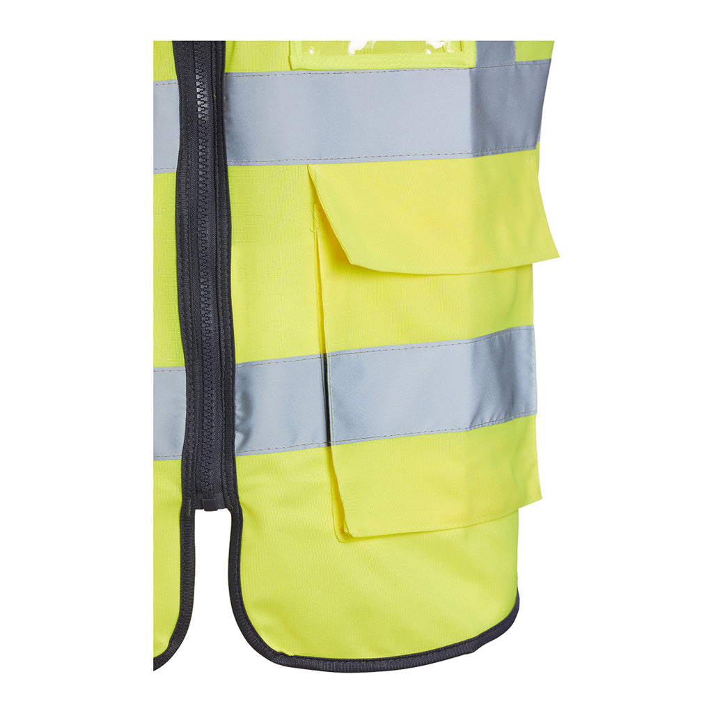 Blackrock Hi-Vis Premium Sleeveless Vest/Waistcoat