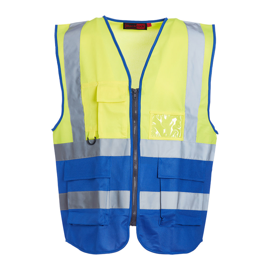 Blackrock Hi-Vis Premium Sleeveless Vest/Waistcoat