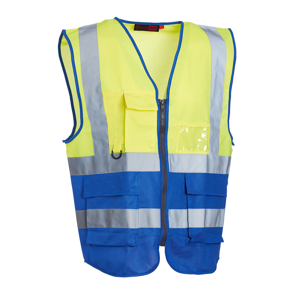 Blackrock Hi-Vis Premium Sleeveless Vest/Waistcoat