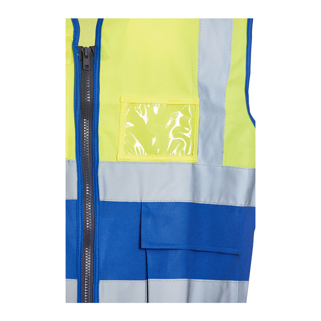 Blackrock Hi-Vis Premium Sleeveless Vest/Waistcoat